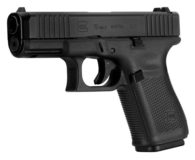 113755_b_1_.jpg Glock 19 Gen 5 9mm 4.02-inch Barrel 10-Rounds Fixed Sights - Image 1