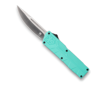 Cobratec Lightweight OTF Drop Point 3.25" Tiffany Blue