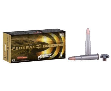 Federal Premium HammerDown Nickel Plated Brass .357 Mag 170 Grain 20-Rounds BHP