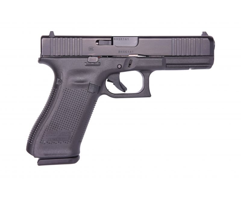 Glock-G17-Gen-5-PA175S201-764503037085.jpg Glock 17 Gen 5 9mm 4.49-inch Barrel 10-Rounds Fixed Sights - Image 1