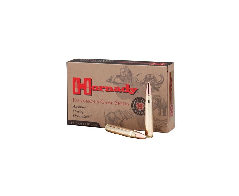 Hornady-Dangerous-Game-82682-090255826821.jpg.jpg Hornady Dangerous Game .500-416 Nitro Express Ammunition 20 Rounds 400 Grain DGS Projectile 2300 FPS - Image 1