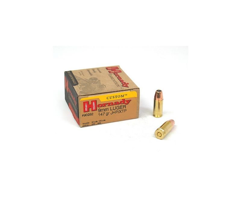 Hornady-Self-Defence-90282-090255902822.jpg_2.jpg Hornady 9mm 147GR JHP/XTP 25rds - Image 1