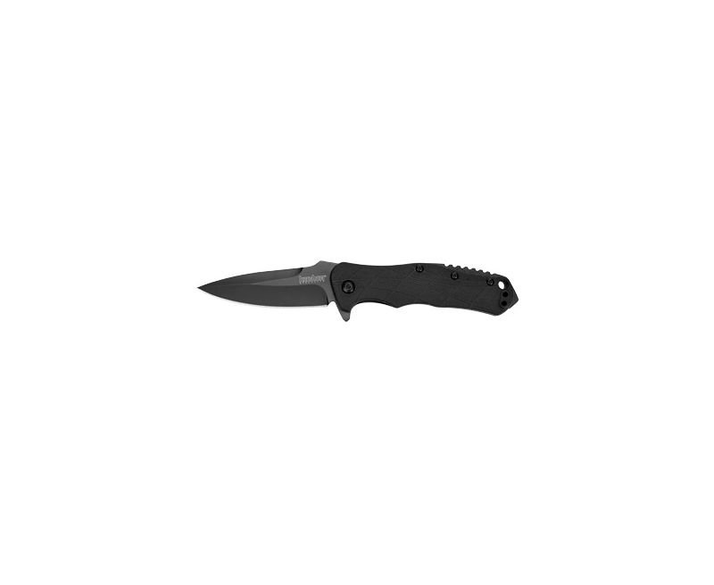 Kershaw-RJ-Tactical-3.0-1987-087171039336.jpg_1.jpg Kershaw RJ Tactical 3.0 Folding Knife - 2.875" Plain Black Spear Point Blade - Image 1