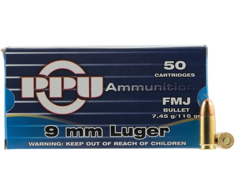 PPU-Handgun-9mm-Luger-115gr.-FMJ-PPR921-000000102096.jpg.jpg PPU Handgun 9mm Luger 115gr. FMJ Brass 9mm 50Rds - Image 1