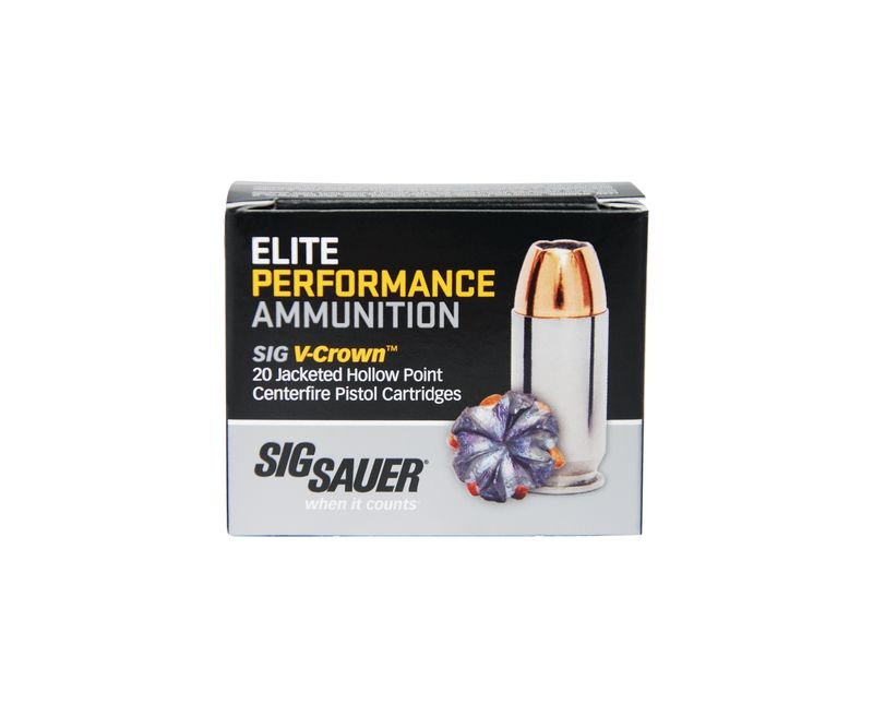 Sig-Sauer-Elite-Performance-E9MMA2-798681458202.jpg_1.jpg Sig Sauer Elite Performance 9MM 124GR V-Crown JHP 20Rds - Image 1