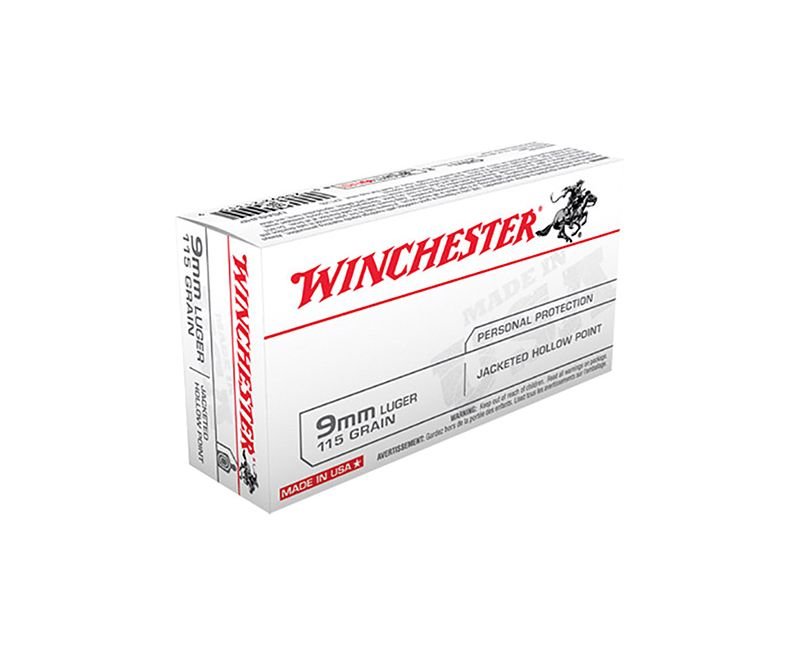 Winchester-Ammunition-115-Grain-Jacketed-Hollow-Point-USA9JHP-020892213159.jpg_1.jpg Winchester Ammunition 115 Grain Jacketed Hollow Point Brass 9mm 50Rds - Image 1