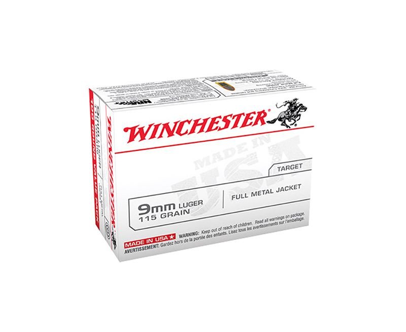 Winchester-Ammunition-Winchester-Ammo-USA9MMVP-020892212978.jpg_1.jpg Winchester Ammunition 9mm 115GR FMJ 100rds - Image 1