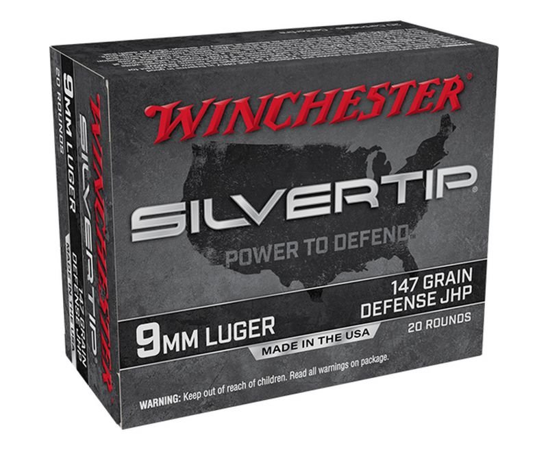 Winchester-Silvertip-W9MMST2-020892227750.jpg Winchester Silvertip 9mm 147 Grain 20 Rounds Hollow Point - Image 1