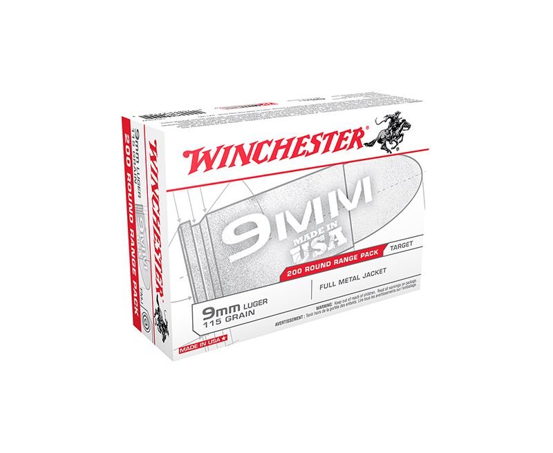 Winchester-Winchester-Ammo-USA9W-020892221819.jpg_1.jpg Winchester White Box Brass 9mm 200Rds 115 GR FMJ - Image 1