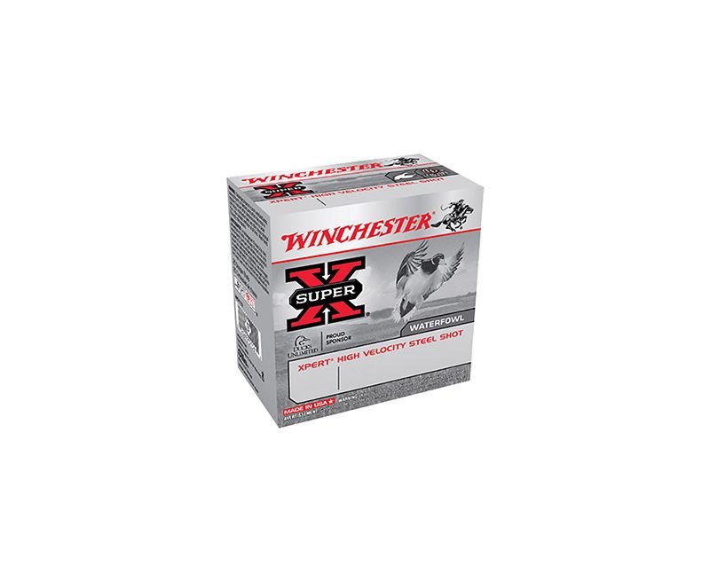 Winchester-Xpert-High-Velocity-WEX1234-020892015579.jpg_1.jpg Winchester Xpert High Velocity 12ga 3-inch 1-1/8 oz #4 Shot 25Box - Image 1