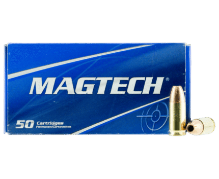 MagTech Range/Training Brass 9mm 124-Grain 50-Rounds LRN