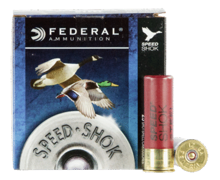 Federal Speed-Shok 12 GA #4 Shot 25-Rounds 3"