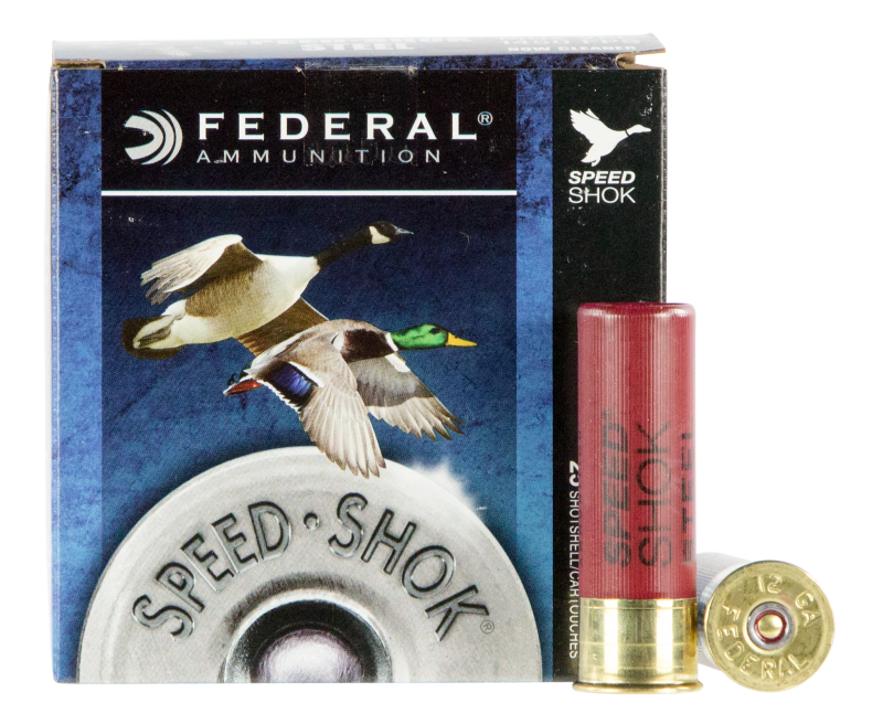 gag_wf142_4-0658-2393.png Federal Speed-Shok 12 GA #4 Shot 25-Rounds 3" - Image 1
