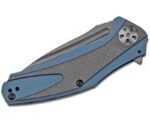 Kershaw Natrix Carbon Fiber Folding Knife - 3.25" Plain Drop Point Blade with Reversible Pocket Clip - Image 2
