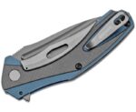 Kershaw Natrix Carbon Fiber Folding Knife - 3.25" Plain Drop Point Blade with Reversible Pocket Clip - Image 3