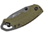 Kershaw Shuffle II OD-Green Folding Knife - 2.375" Plain Tanto Blade with Bottle Opener - Image 3