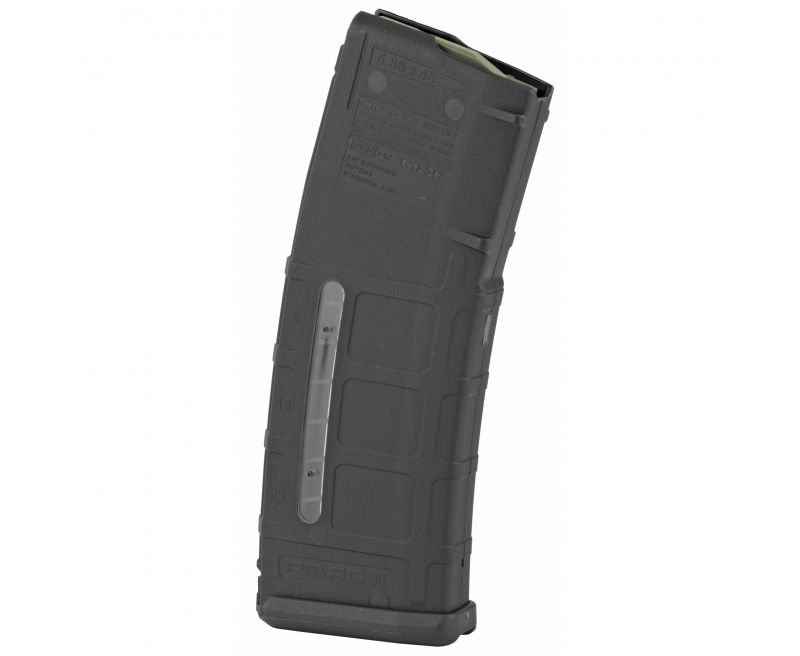 mgmpi570blk_2_hr.jpg Magpul PMAG Magazine MOE Black .223 Rem / 5.56 NATO / .300BLK 30rd Window - Image 1