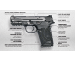 Smith and Wesson M&P9 Shield EZ 9mm 3.6" 8-Round Manual Thumb Safety - Image 6