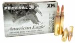 223 5.56x45 Ammo 55gr FMJ Federal American Eagle (XM193X) 500 Round Case - Image 2